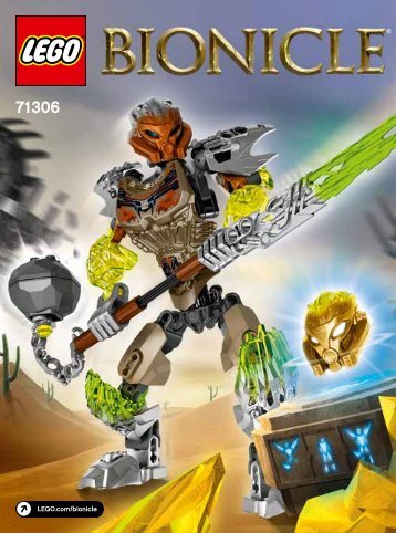 Lego Pohatu Uniter of Stone - 71306 (2016) - Pohatu Uniter of Stone BI 3022/32-65G, 71306 V29