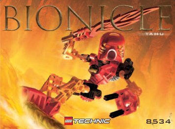 Lego Tahu - 8534 (2001) - Pohatu Uniter of Stone BI 8534