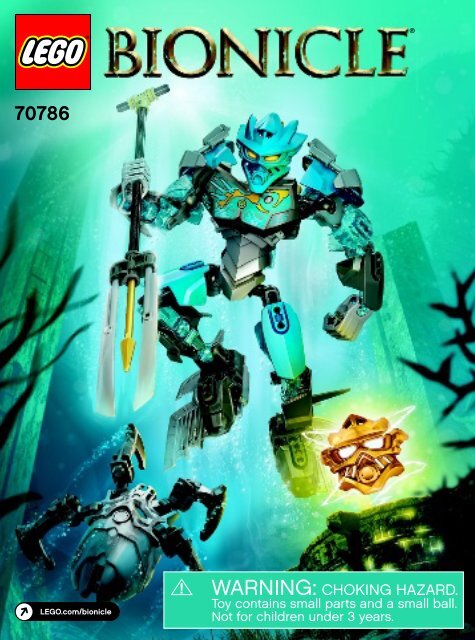 Lego Gali &ndash; Master of Water - 70786 (2015) - Protector of Ice BI 3022/36 70786 V39