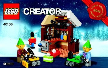 Lego Toy Workshop - 40106 (2014) - Monthly Minibuild August BI 3003/32- 40106