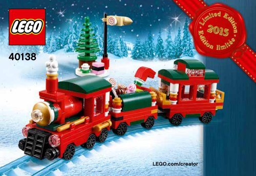 lego 40138 christmas train