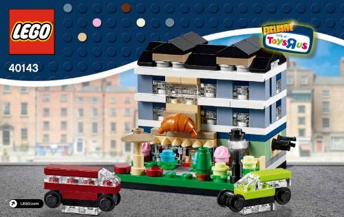 Lego Bricktober Bakery - 40143 (2015) - MMB June  - Parrot BI 3003/48/65g - 40143 V29