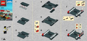 Lego Shell Station - 40195 (2014) - 250 GTO BI 9005 / 60x50 leaflet - 40195