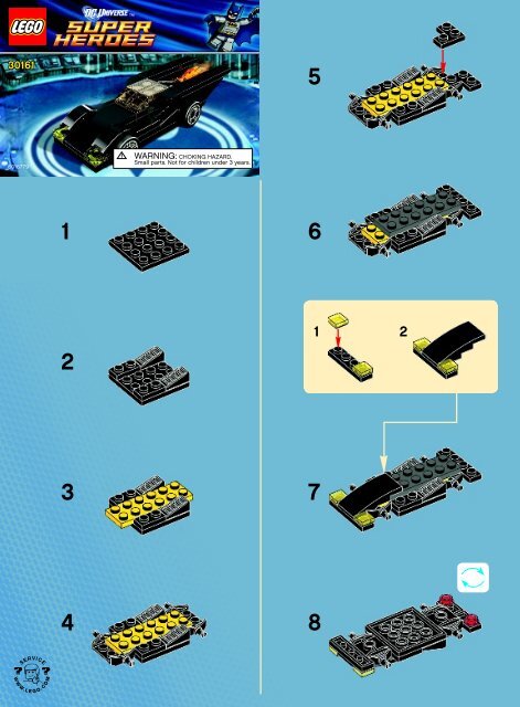 Lego Batmobile 30161 (2012) - ADU Jetpack BI 2002/ 2 - 30161 V39