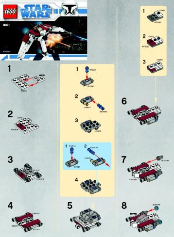 Lego Mini V-19 Torrent - 8031 (2008) - TUGBOAT BI 2002/ 2-8031 V29/39/70