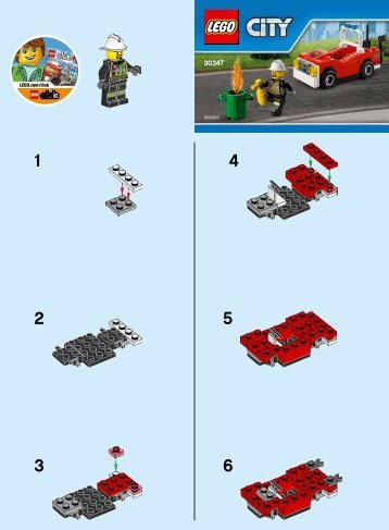 Lego Fire Car - 30347 (2016) - Demolition Driller BI 2002/ 2, 30347 V29