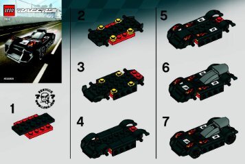 Lego Euro Racer - 7802 (2009) - QUICK Bad Guy Green BI 2001/ 2 - 7802 v70