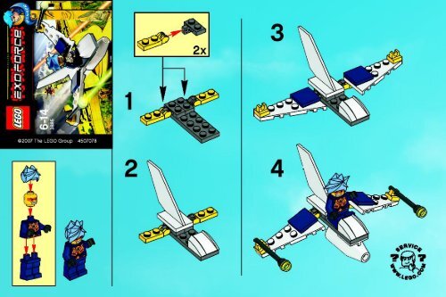 lego mini fighter jet