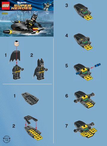 Lego BatmanTM: Jet Surfer - 30160 (2012) - ADU Jetpack BI 2002/ 2 - 30160 V29