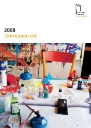 Jahresbericht 2008 - Stiftung Schloss Regensberg