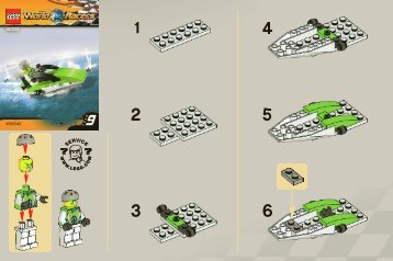Lego World Race Powerboat - 30031 (2010) - Panda BI 2001/ 2 - 30031 V140