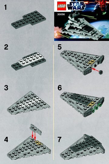 Lego Mini Star Destroyer - 30056 (2012) - AT-ST BI 2001/ 2 - 30056 V 29