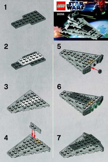 Lego Mini Star Destroyer - 30056 (2012) - AT-ST BI 2001/ 2 - 30056 V 29