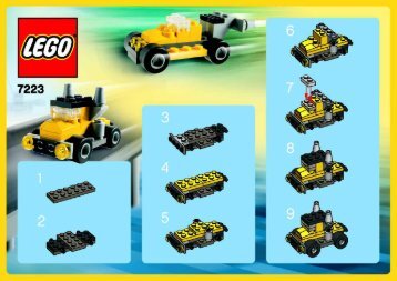 Lego Wheelers - 7223 (2003) - Duracell Bad Guy IDEA BOOK 7223
