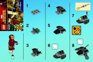 Lego Iron Man vs. Fighting Drone - 30167 (2013) - TT Games BI 2001/ 2 - 30167 V29