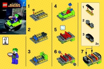 Lego The Joker Bumper Car - 30303 (2015) - Kai Drifter BI 2001/ 2 - 30303 V39