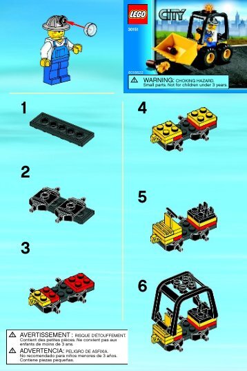 Lego Mining Dozer - 30151 (2012) - ADU Jetpack BI 2001/ 2 - 30151 V39