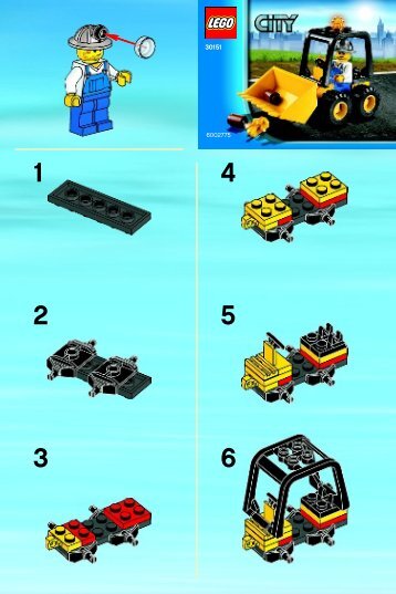 Lego Mining Dozer - 30151 (2012) - ADU Jetpack BI 2001/ 2 -30151 V29