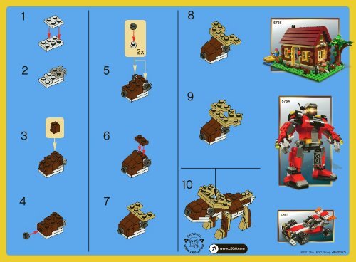Lego Reindeer - 30027 (2011) - Panda BI 2002/ 2 - 30027 V 29