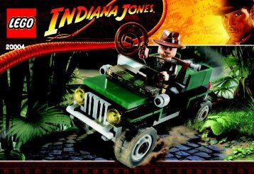 Lego Brickmaster - Indiana Jones - 20004 (2008) - Fire Car BI 20004