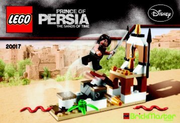 Lego LEGO Prince of Persia Daggar Trap - 20017 (2010) - 2009 BM Bionicle SEP BI 3001/24 - 20017 V 46