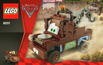 Lego Classic Mater - 8201 (2011) - CARS 1 BI 3003/24 - 8201 V.29