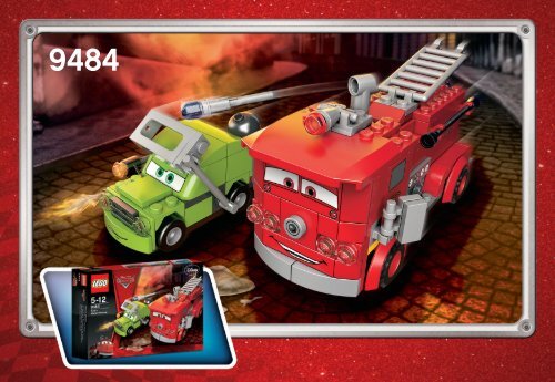 Lego Finn McMissile - 9480 (2012) - Mack's Team Truck BI 3001/32 - 9480 V29