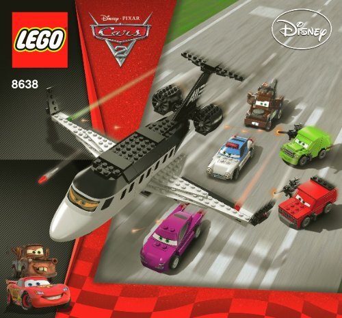 Lego Spy Jet Escape - 8638 (2011) - Mack's Team Truck BI 3005/72+4 - 8638 V.39