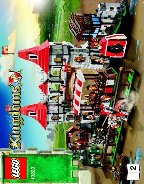 Lego Kingdoms Joust - 10223 (2012) - GUARDED INN BI 3016/76+4-10223 V 29/39 2/2