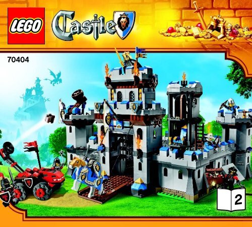 Lego King's Castle - 70404 (2013) - Tower Raid BI 3017 / 72+4 - 70404 V39 2/3