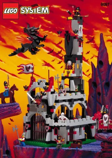Lego BAT LORDS' CASTLE - 6097 (1997) - SHOGUN'S FORTRESS BI 6097 IN