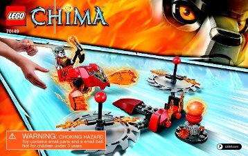 Lego Scorching Blades - 70149 (2014) - Sky Launch BI 3003/36-70149 V39