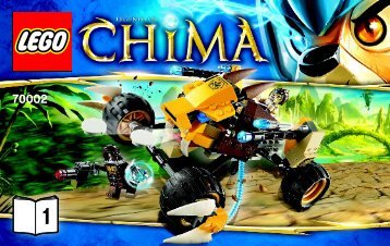 Lego Lennox's Lion Attack - 70002 (2013) - Chima Value Pack BI 3004/40 - 70002 V29/39 1/2