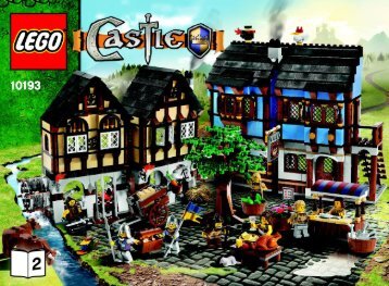 Lego Medieval Market Village - 10193 (2009) - GUARDED INN BI 3006/64 - 10193 - 2/2
