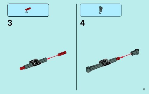 Lego Target Practice - 70101 (2013) - Eglor's Twin Bike BI 3003/36-70101 V29/39