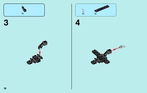 Lego Target Practice - 70101 (2013) - Eglor's Twin Bike BI 3003/36-70101 V29/39