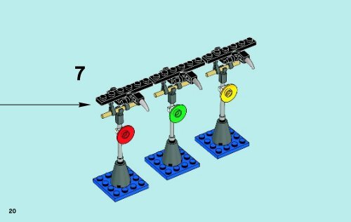 Lego Target Practice - 70101 (2013) - Eglor's Twin Bike BI 3003/36-70101 V29/39