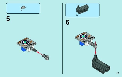 Lego Target Practice - 70101 (2013) - Eglor's Twin Bike BI 3003/36-70101 V29/39