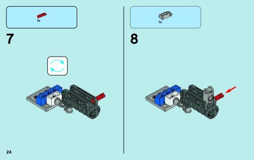 Lego Target Practice - 70101 (2013) - Eglor's Twin Bike BI 3003/36-70101 V29/39