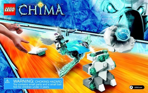 Lego Frozen Spikes - 70151 (2014) - Flaming Claws BI 3003/36-70151 V39
