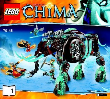 Lego Maulaâs Ice Mammoth Stomper - 70145 (2014) - Sky Launch BI 3017 / 56 - 65g - 70145 V39 1/2