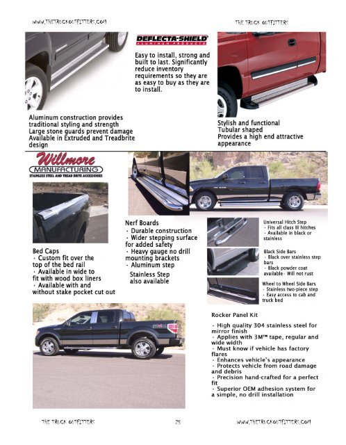 The Truck Outfitters Truck Accessories Catalogue