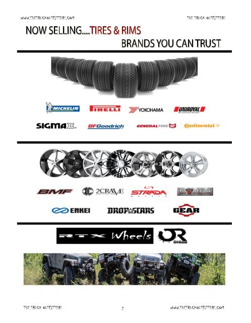 The Truck Outfitters Truck Accessories Catalogue