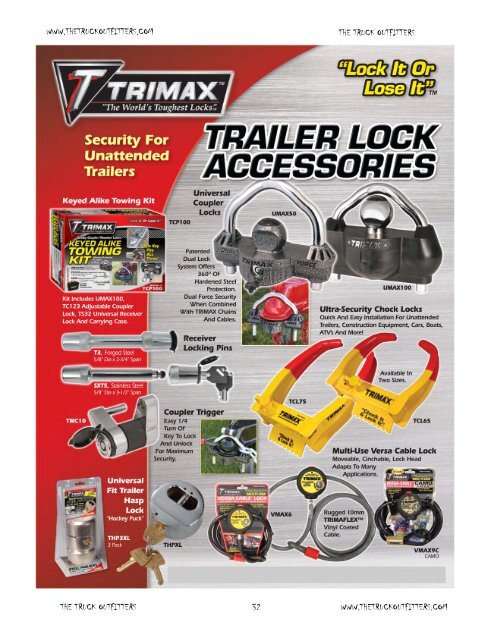 The Truck Outfitters Truck Accessories Catalogue