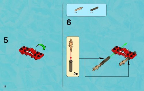 Lego Flaming Claws - 70150 (2014) - Flaming Claws BI 3003/32-70150 V29