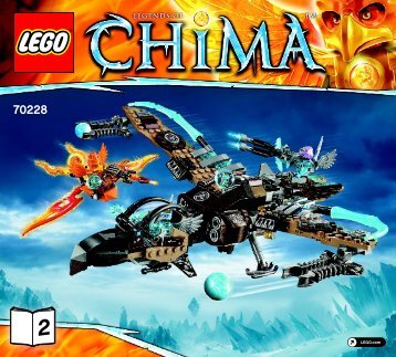 Lego Vultrixâs Sky Scavenger - 70228 (2015) - Mammothâs Frozen Stronghold BI 3017 / 64+4 - 65/115g - 70228 V29 2/2