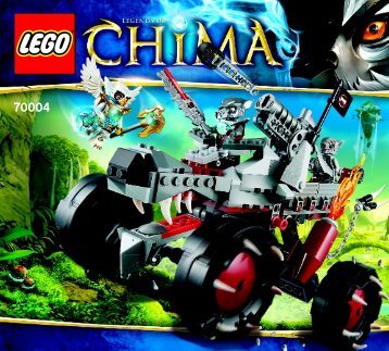 Lego Wakz' Pack Tracker - 70004 (2013) - Chima Value Pack BI 3017 / 80+4 - 65/115g 70004 V29/39