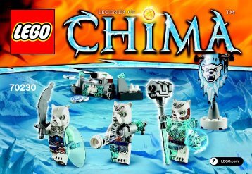 Lego Ice Bear Tribe Pack - 70230 (2015) - Mammothâs Frozen Stronghold BI 3001/32 - 70230 V29