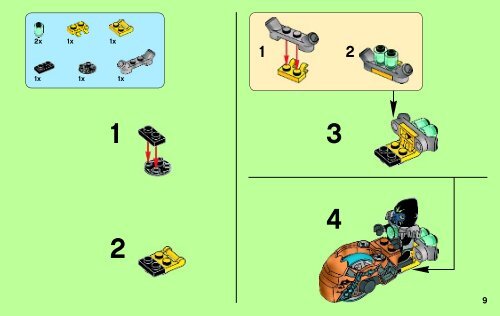 Lego Banana Bash - 70136 (2014) - Lavertus&rsquo; Twin Blade BI 3003/36-70136 V29