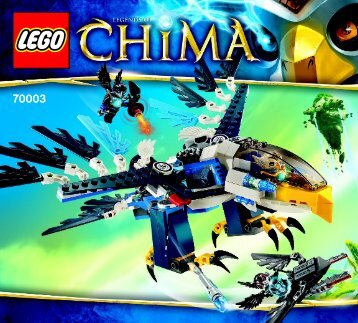 Lego Erisâ Eagle Interceptor - 70003 (2013) - Chima Value Pack BI 3017 / 80+4 -70003 v39